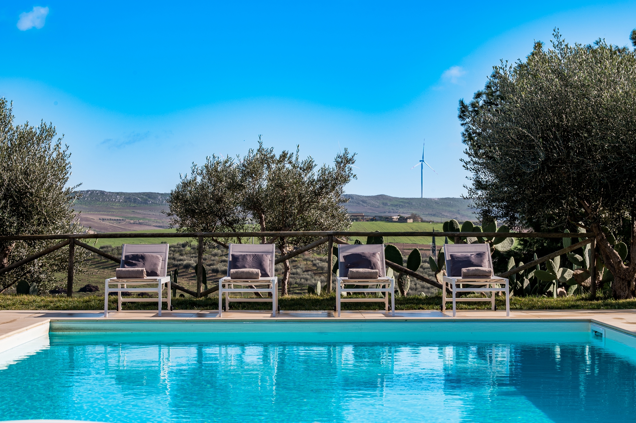 Pool view of Principi di Butera 